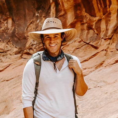 Gardener Lattice Palm Hat: S/M