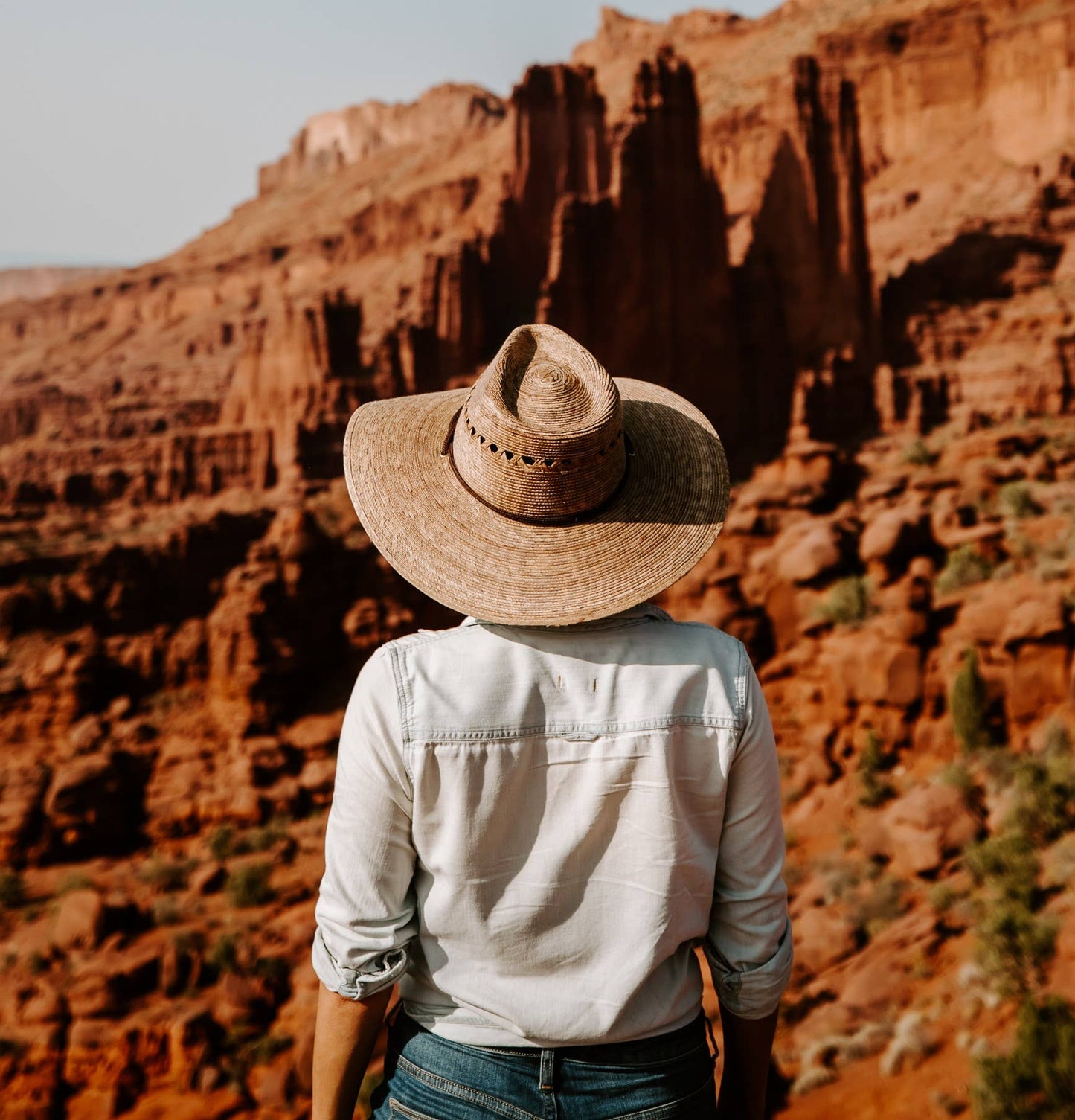 Gardener Lattice Palm Hat: S/M
