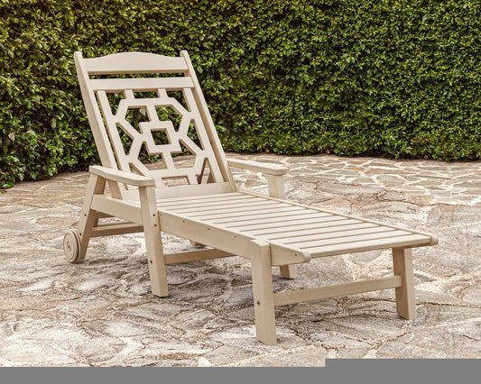 Polywood Chinoiserie Chaise