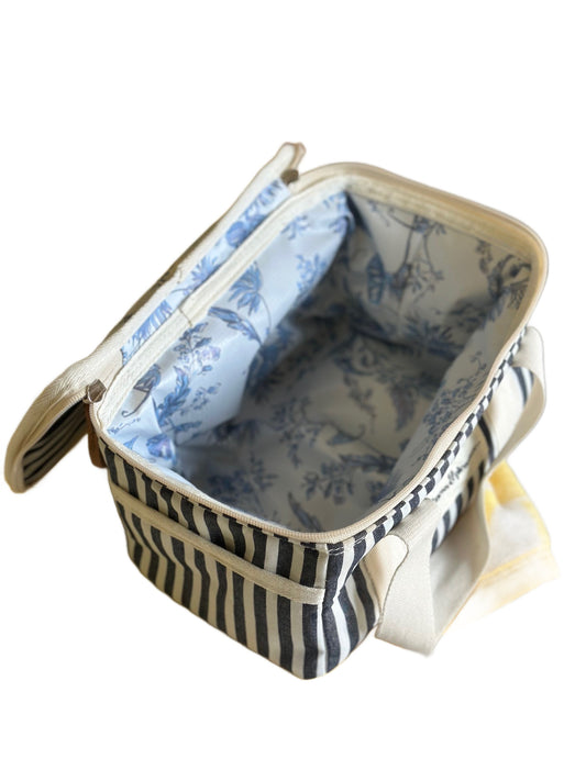 Navy Stripe Lunchbox