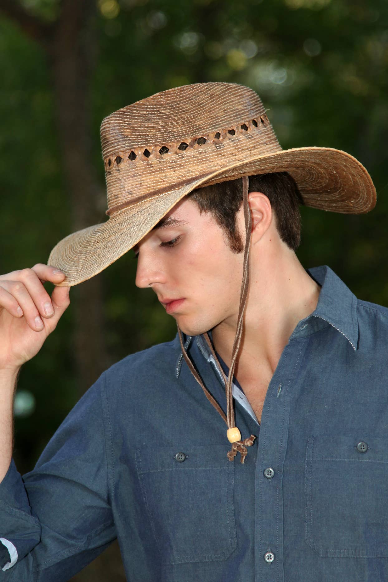 Gardener Lattice Palm Hat: S/M